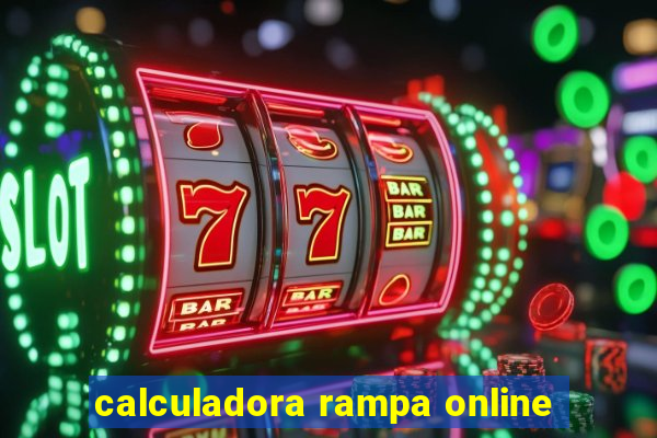 calculadora rampa online